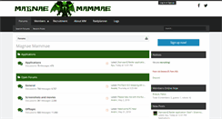 Desktop Screenshot of forums.mammae.eu