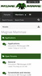 Mobile Screenshot of forums.mammae.eu
